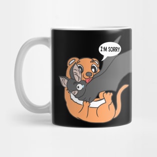 Funny Humor Sorry I'm Sorry Animals Funny Mug